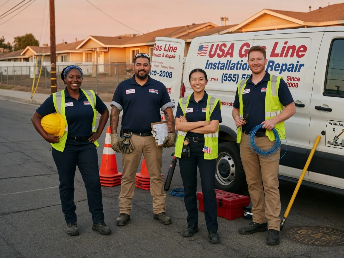 Gas Line Installation company in Ideal, SD